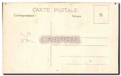 Duas mulheres — jardim com palmáceas — Carte postale Bilhete postal antigo — Verso
