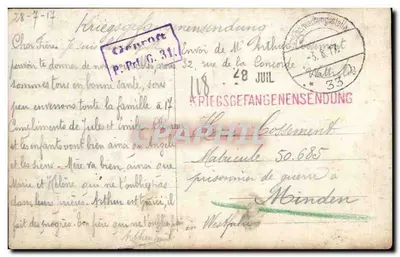 Famille — photographie de groupe — éditeur inconnu — Verso