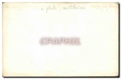 Grupo de soldados — época 1914-1918 — sem editor ou número de série visíveis — Verso