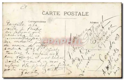 Müslüman sakallı adam — portre — Antika kartpostal — Arka yüz