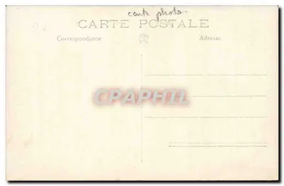 Bambini su carretta tirata da un asino — scena di strada — cartolina postale anonima — Verso
