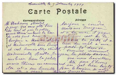 Trouville — Les Halles et les Quais — LL — Verso
