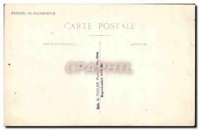 Spadzista Fischboedlè — Munster (Haut-Rhin) — Édit. C. Tuculer — Rewers