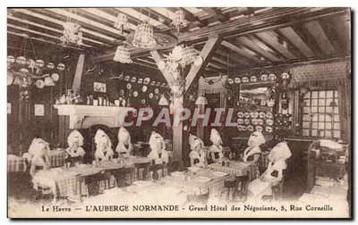 Le Havre — A AUBERGE NORMANDE — Grand Hôtel des Négociants, 5, Rue Corneille — fotos Feinez