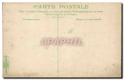 Grenoble City Hall and Its Garden — Publisher AQUA PHOTO PARIS, no. 1353 — Back