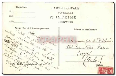 Furnes — Maître-autel da Igreja de Santa Walburge — Edição Vve Vandekerckhoven — Verso