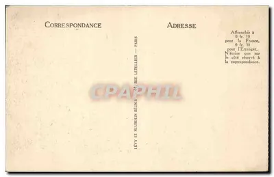 Deauville-Trouville — A Entrada da Touques — LL, n° 258 — Verso