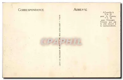 TROUVILLE - Die Chalets am Ende der Strand - LL - Nr. 141 — Rückseite
