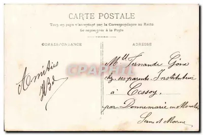 Corazón que se pide — Aceptar una ofrenda con un ramo — E.L.D. n°4000 — Reverso