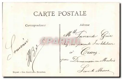 Addio vecchio campanile — Addio vecchio campanile, parto per la tua difesa — A. S. editore, n° 439/2 — Verso