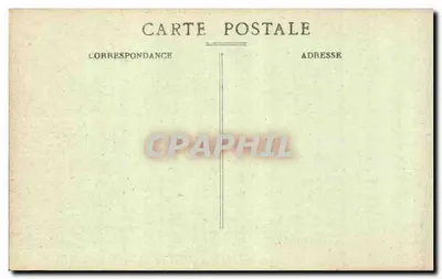 Fismes Marne — A Estrada Nacional após o bombardeio alemão — Fotografia Marcel Delboy - Bordeaux — Verso