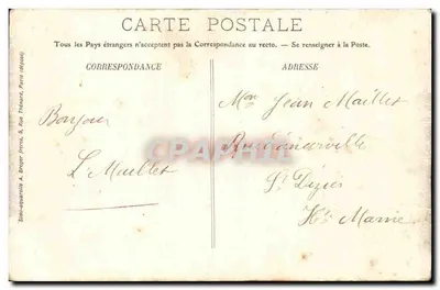 Châlons-sur-Marne — Brama Marne — Wejście do Miasta i Ulica Marne — Unia Republikańska, wyd. — Chalons-s-M. — Rewers