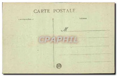 SERMAIZE-les BAINS (Maine) — Widok Wielkiego Placu po wojnie — L. C. H., Visé Paris — Rewers
