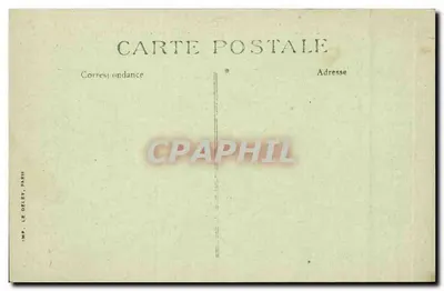 SUIPPES (Marne) 1920 — As Ruínas — Rue Chevalot Aubert — Verso