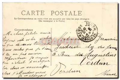 Épernay — Praça da República, Rua do Comércio — Filihette, Castelo-Thierry — Verso