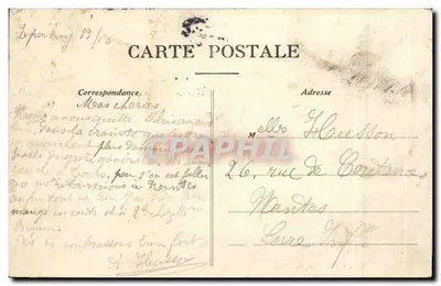 Epernay — Algemene uitzicht van de Station — De Champagne — Achterkant