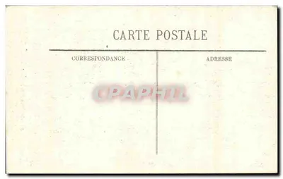 Destruição de uma casa na rue Cotta em Reims — Guerra europeia 1914 — editor M. Lavergne, Reims — Verso