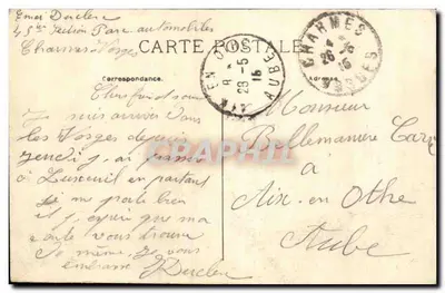CHARMES-sur-MOSELLE (Vosges) — Vista Geral — Ch. Frachet, editor — Verso
