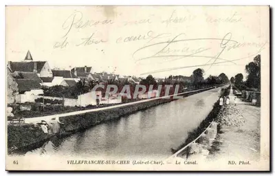 विल्लेफ्रांश-सर-शेर (लूअर-एत-शेर) — कैनल — एन.डी. फोटो.