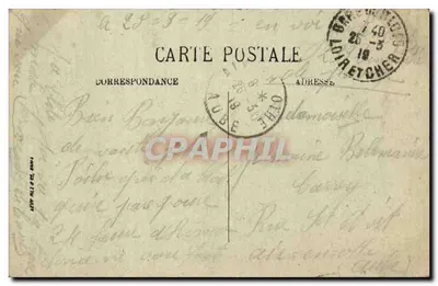Blois — Vista generale scattata dal Castello — LL. n° 159 — Verso
