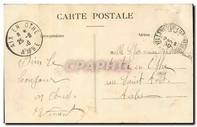Les Sièges — Das Rathaus — Cliché Ismaël, Sens — Rückseite