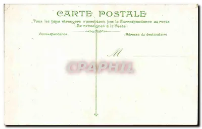 Boulogne-sur-Mer — O castelo — editor não identificado, n° de série 12 — Verso