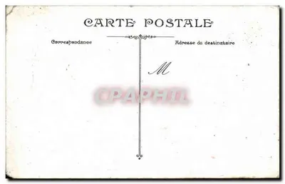 Bordeaux, Monument dos Girondins — detalhe da fonte — editor A. V. C. A. — Verso