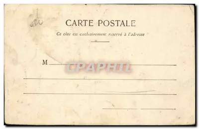 Castello d'Anet - Il Vestibolo — editore Ch. Foucault, Dreux, n°5 — Verso