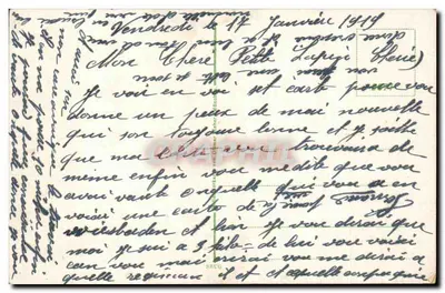 Biebrich — Estação de desembarque dos vapor de Rheno — editor não identificado — Verso