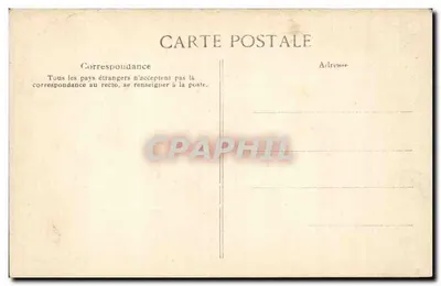ALGER — Praça da Régence — Coleção Local, n° 128 — Verso