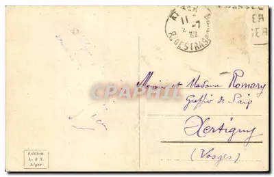 Algérie - Hotel Aletti — Algérie, ulica Gwiazdy, nr 348 — Wydawnictwo L. & Y. Alger — Rewers