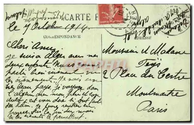 Algier — Widok z Amirałii — LL. n°68 — Rewers