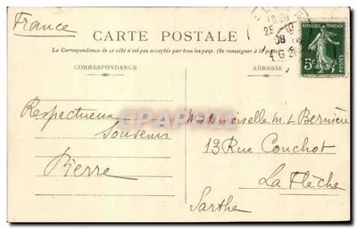 Alger — O bairro de Bab-el-Oued, visto do farol — J. Geiser, Alger, n°405 — Verso