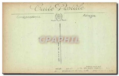 Verdun — Ruine dopo il bombardamento — Visé Paris n°813 — Verso