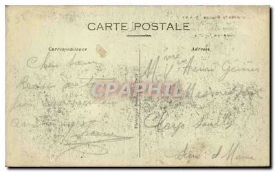 Verdun (Meuse) — Voedselwinkels in brand — Uitgave Barde-Duc & Vias, Parijs — Achterkant