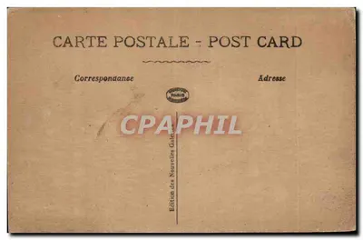 Verdun bombardeado — Ângulo da rue Chevert e rue des Capucins — Edição das Nouvelles Galettes, n°2547 — Verso