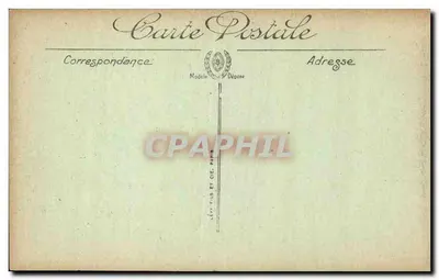Brzegi rzeki Meuse w Verdun — widok z Place Chevrot — Viséo Paris n°807 — Rewers