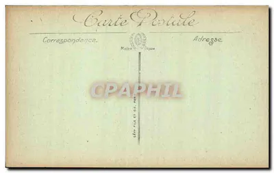 Verdun — Ruínas após o bombardeio — Visé Paris n° 817 — Verso