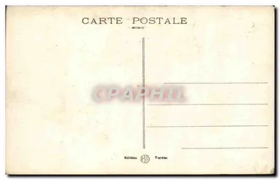 Verdun — Quartel Miribel — 4º R.D.P. — Verso