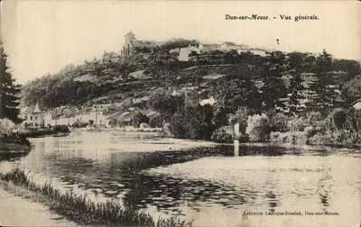 Dun-sur-Meuse — Vista geral — Livraria Lecriquie-Dominé, Dun-sur-Meuse