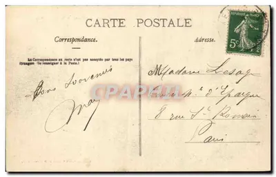 Dun-sur-Meuse — Vista geral — Livraria Lecriquie-Dominé, Dun-sur-Meuse — Verso