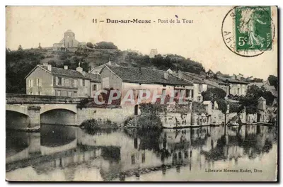 Dun-sur-Meuse — Pont da Torre — Livraria Moreau-Radet, Dun