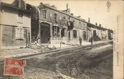 La Neuville-au-Pont — Detalles de la guerra 1914-1915 — París, serie 324
