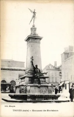 Troyes (Aube) — Monument des Bienfaiteurs — Edit. Marquis