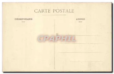 Troyes — O Novo Pátio da Praça da Prefeitura — editora RAILLON & CIE, TROYES — Verso