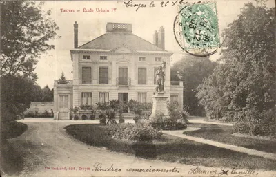 Troyes — École Urbain IV — Vve Bertrand, édit. Troyes