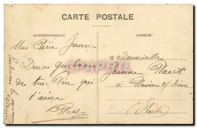 Troyes - Dzielnica Songis (60. pułk artylerii) — wydawca nieznany, n° 79 — Rewers