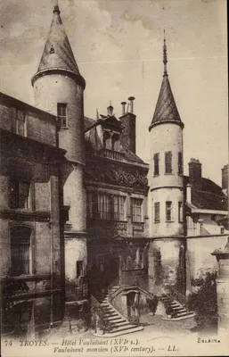 Troyes — Hôtel Vauluisant (XVIe s.) — LL. Éditeur Éd. L. L.