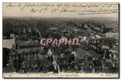 Troyes — Vue sur Saint-Urbain — ND. Phot. — N° 149