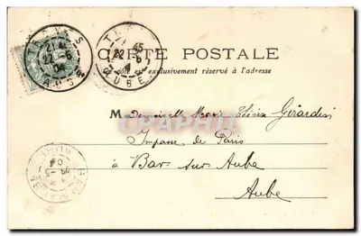 Troyes, Wylot Charmilles — wydawca nieznany, nr 53 — Rewers